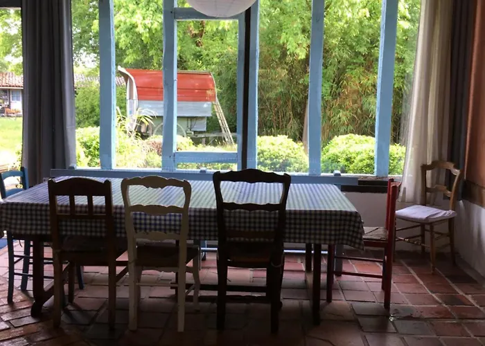 Maison Ancienne Dans Parc Boise * Magescq